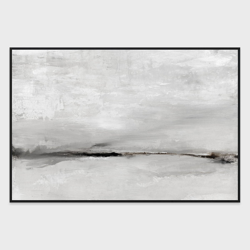 Hush - 60" x 40" Painting Art by Buddy Whitlock - Pearl Silver - JaxCo Furniture