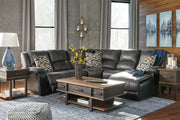 Nantahala - Reclining Sectional With Chaise - JaxCo Furniture
