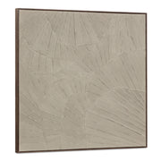 Flutter - Framed Painting - Cool Beige - JaxCo Furniture