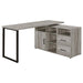 Hertford - L-Shape Office Desk with Storage - JaxCo Furniture