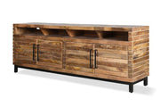 Crossings - Downtown Console - Amber - JaxCo Furniture