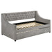 Chatsboro - Upholstered Twin Daybed With Trundle - Gray - JaxCo Furniture