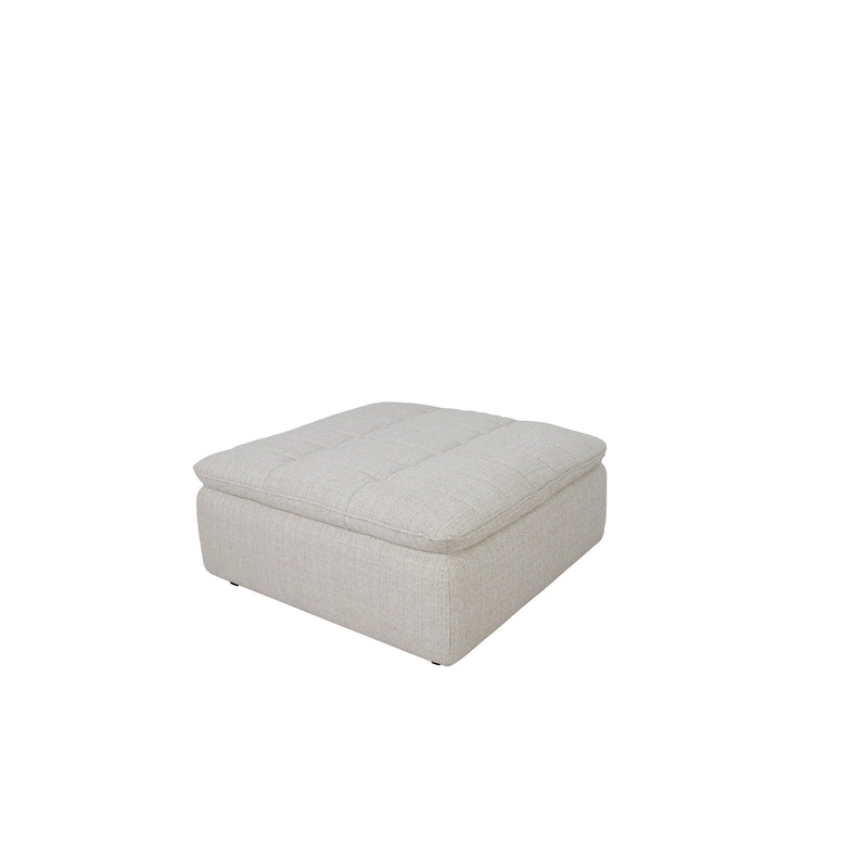 Lino - Ottoman - Oat - JaxCo Furniture