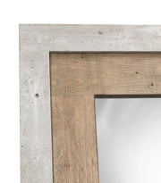 Charlotte - Mirror - Natural / Gray - JaxCo Furniture
