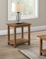 Payne - Wood End Table with Shelf - JaxCo Furniture