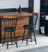 Tyler - 3 Piece Dining Set (Bar Table And Chairs) - Light Brown - JaxCo Furniture