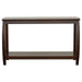 Dixon - Wood Entryway Console Table With Shelf - Cappuccino - JaxCo Furniture