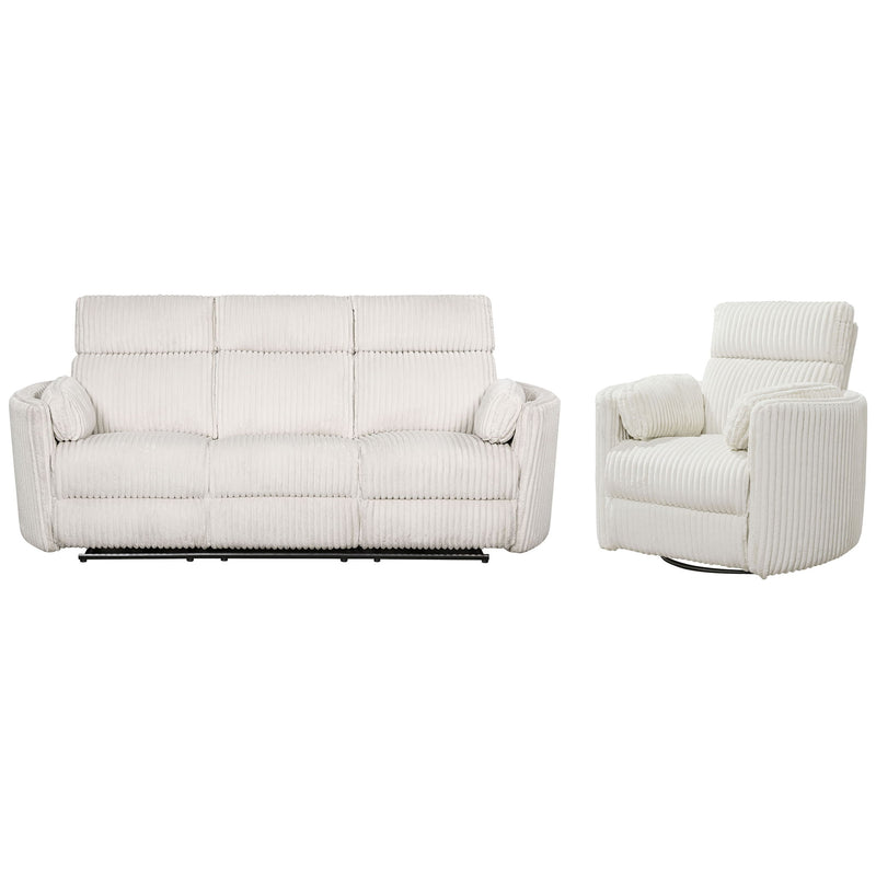 Radius - Power Reclining Sofa Set - JaxCo Furniture