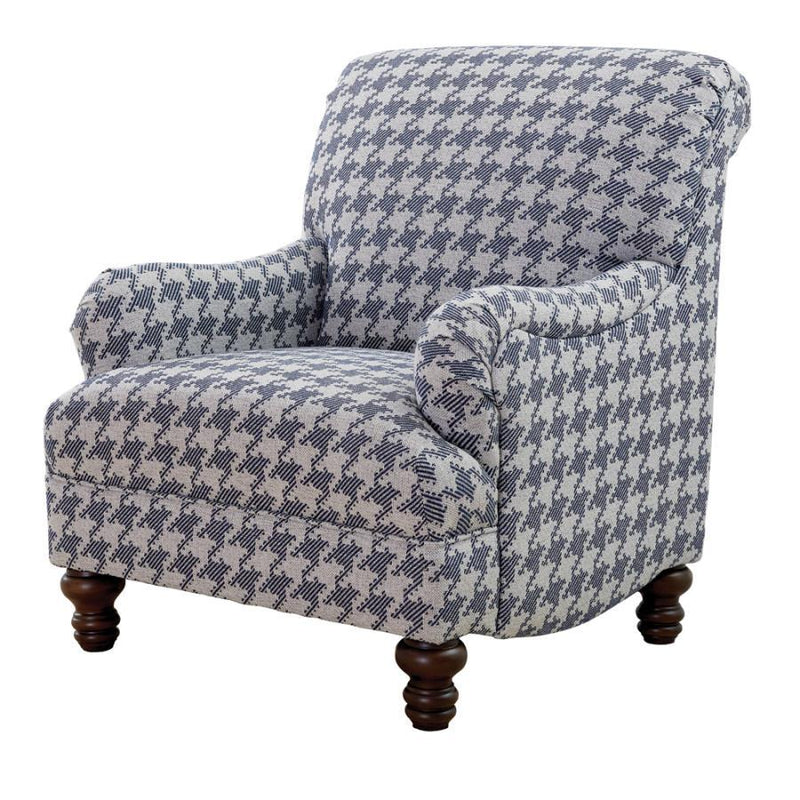 Glenn - Upholstered English Arm Accent Chair - JaxCo Furniture