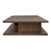 Casey - Large Coffee Table - Dark Brown - JaxCo Furniture