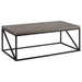 Birdie - Rectangular Engineered Wood Coffee Table - Sonoma Gray - JaxCo Furniture