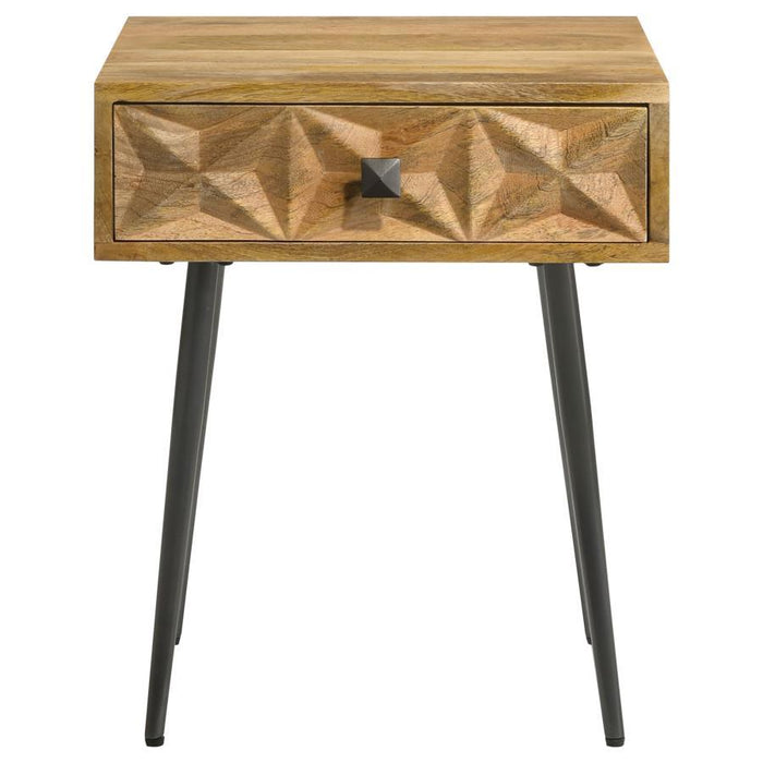 Ezra - 1-Drawer Rectangular Accent Side Table