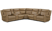 Momentum - Modular Power Reclining Sectional With Power Adjustable Headrests - JaxCo Furniture