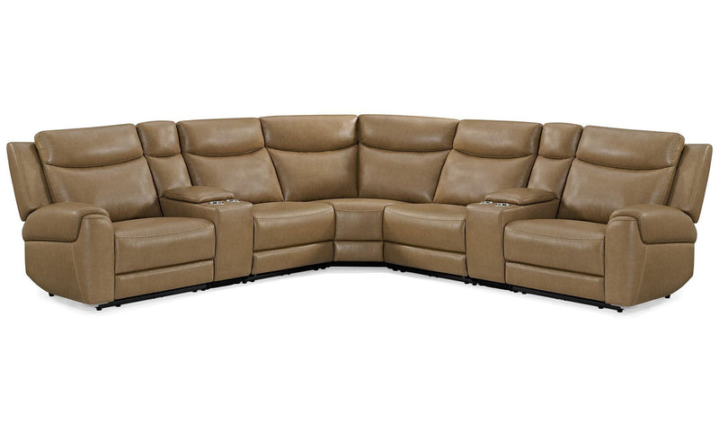 Momentum - Modular Power Reclining Sectional With Power Adjustable Headrests - JaxCo Furniture