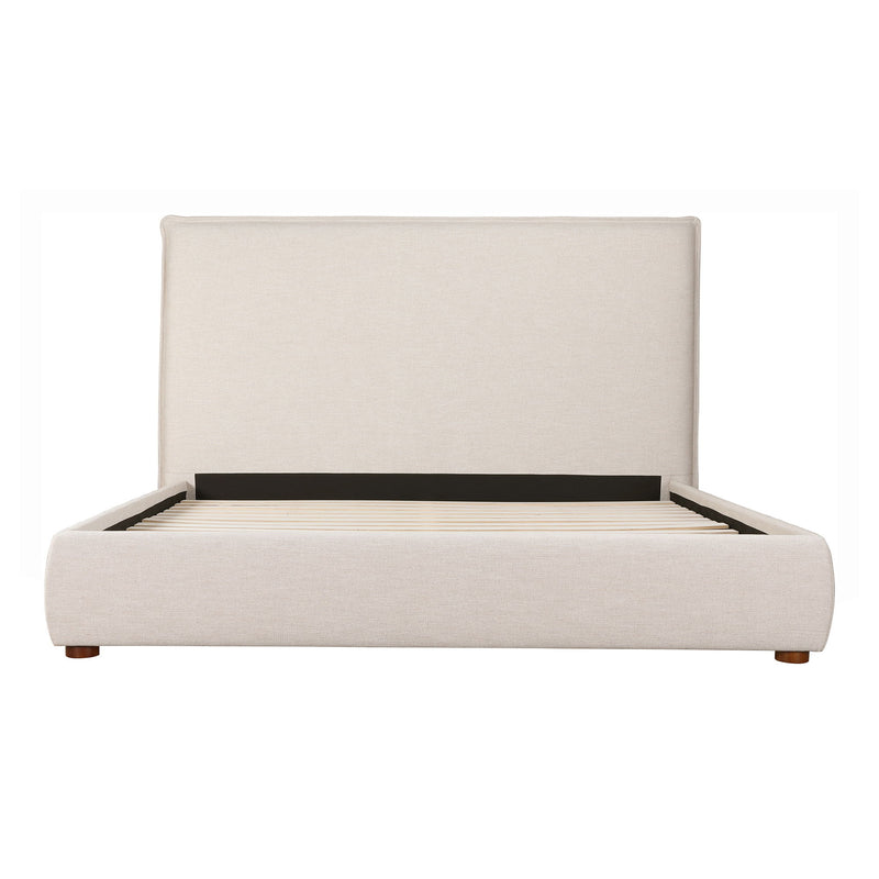 Luzon - Queen Bed Tall Headboard - Wheat - JaxCo Furniture