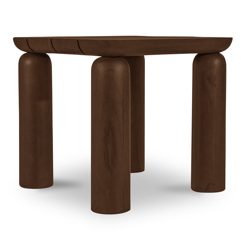 Barclay - Side Table - Dark Brown - JaxCo Furniture