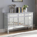 Duchess - 5-Drawer Mirrored Storage Accent Cabinet - Silver - JaxCo Furniture