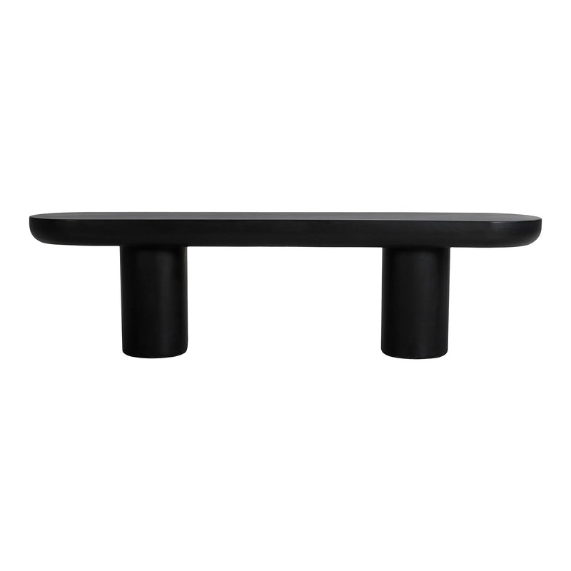 Rocca - Bench - Black - Concrete - JaxCo Furniture