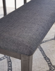 Bridson - Gray - RECT DRM Table Set (Set of 6) - JaxCo Furniture