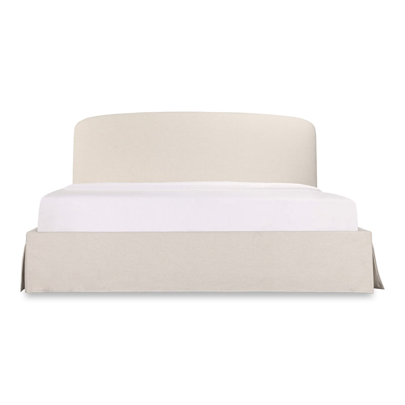 Joan - Queen Storage Bed - Cream - JaxCo Furniture