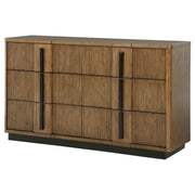 Terrace - 6-Drawer Dresser Cabinet - Ash Brown - JaxCo Furniture