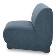 Fraser - Wedge Slipper Chair - Deep Blue - JaxCo Furniture