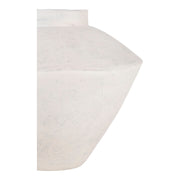Raja - Large Decorative Vessel - White - JaxCo Furniture
