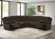 Atkinson - Upholstered Reclining Sectional Sofa - JaxCo Furniture