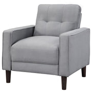 Bowen - Upholstered Track Arm Tufted Accent Chair - JaxCo Furniture