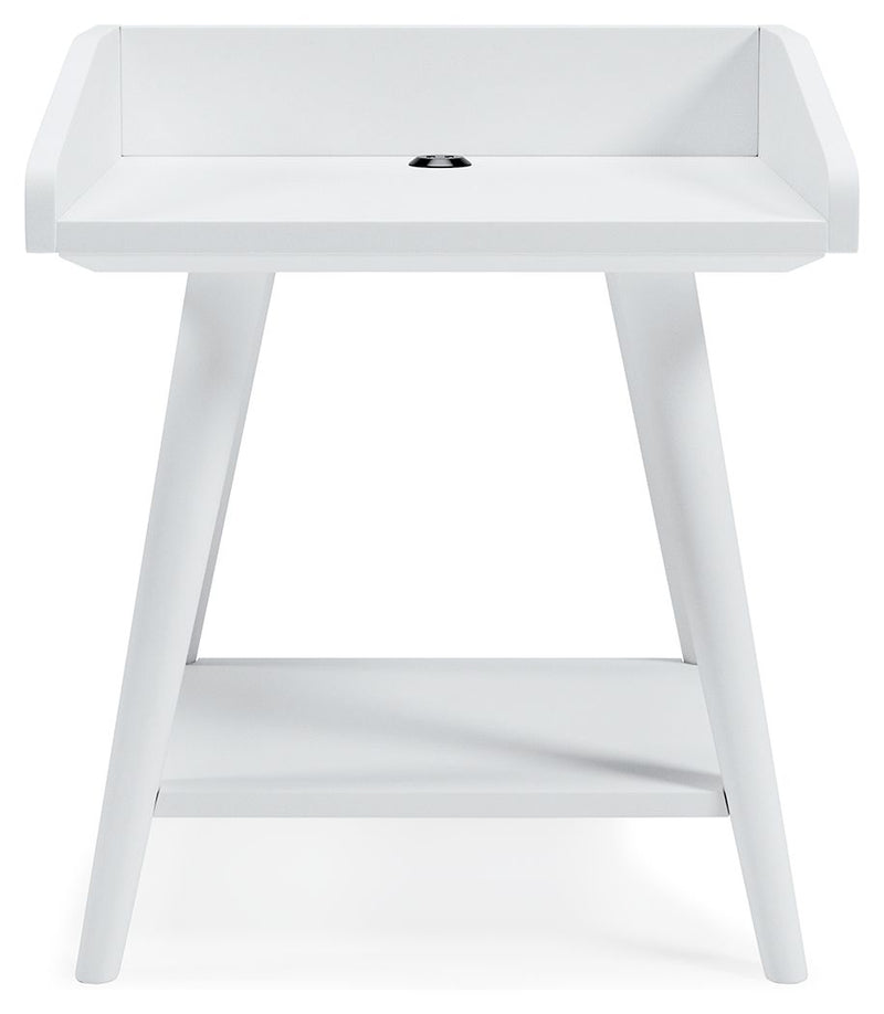 Blariden - White - Accent Table - JaxCo Furniture