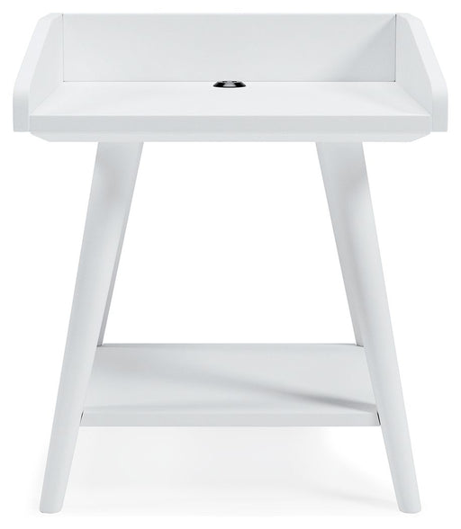 Blariden - White - Accent Table - JaxCo Furniture