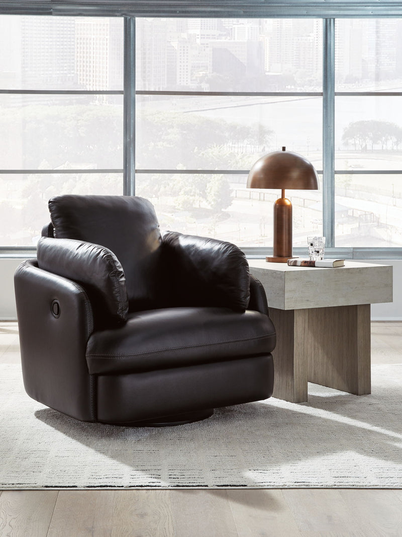ModMax II - Swivel Glider Recliner - Black - JaxCo Furniture