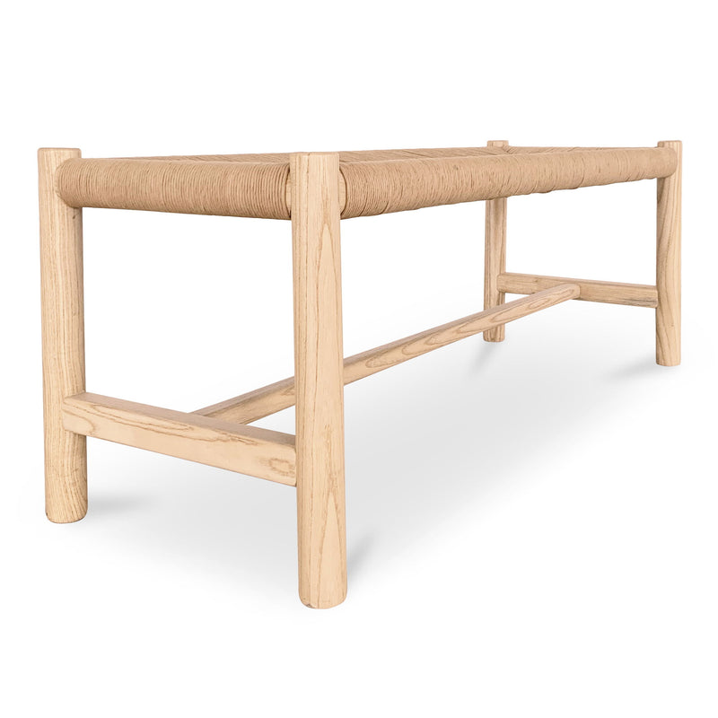 Hawthorn - Small Bench - Beige - JaxCo Furniture
