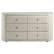 Sonya - 6-Drawer Upholstered Bedroom Dresser - JaxCo Furniture