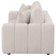 Burnett - Chenille Upholstered Wide Arm Sofa - JaxCo Furniture