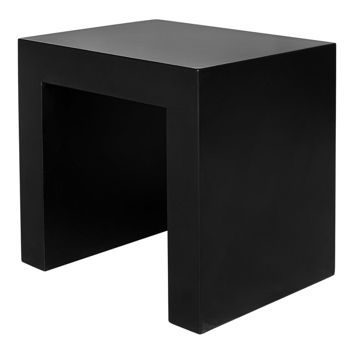 Lazarus - Outdoor Stool - Black - JaxCo Furniture