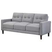 Bowen - Upholstered Track Arm Tufted Sofa - JaxCo Furniture