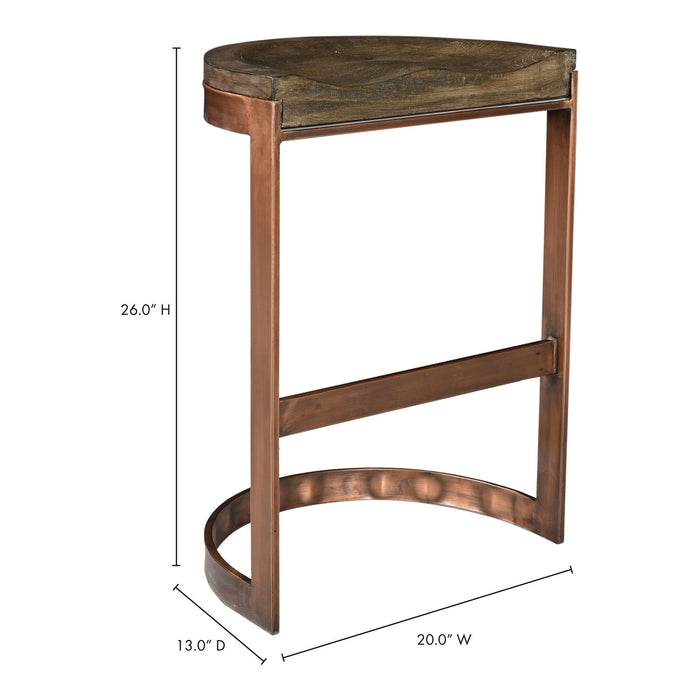 Bancroft - Counter Stool - Brown - JaxCo Furniture