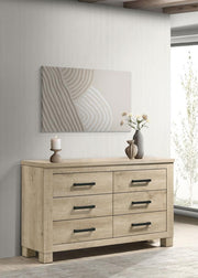 Oakglen - 6-Drawer Bedroom Dresser - JaxCo Furniture