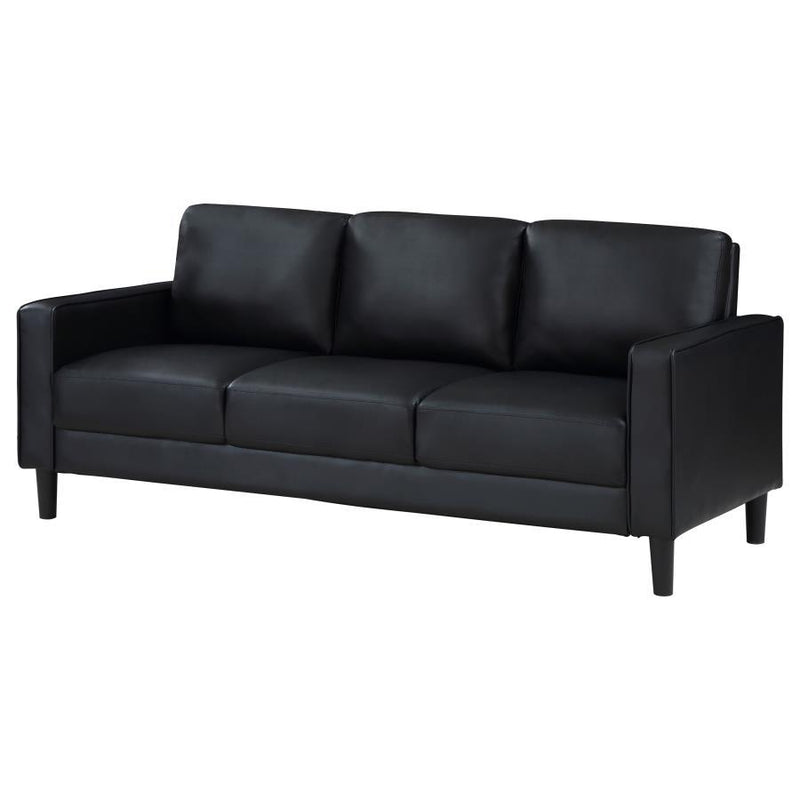 Ruth - Upholstered Track Arm Sofa - JaxCo Furniture