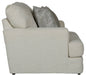 Zeller - Loveseat - Cream - JaxCo Furniture