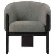 Valdez - Boucle Upholstered Barrel Back Accent Chair - JaxCo Furniture