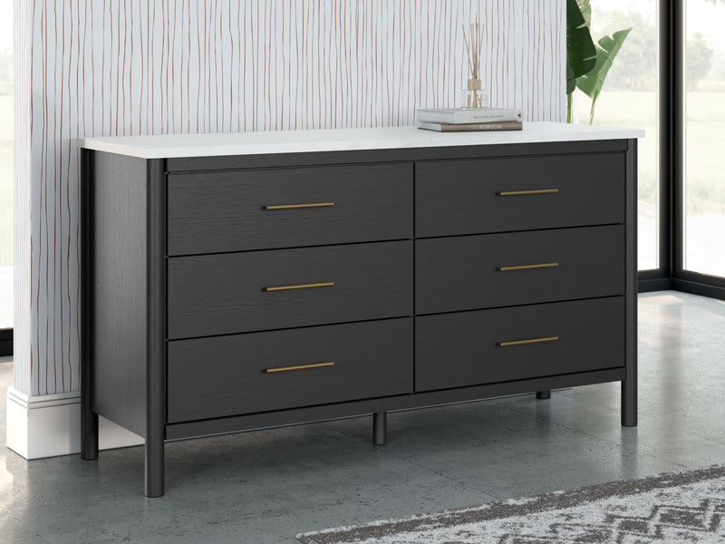 Cadmori - Six Drawer Dresser - JaxCo Furniture