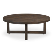 Joel - Coffee Table - Dark Brown - JaxCo Furniture