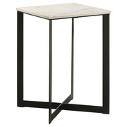 Tobin - Marble Top Coffee And End Table Set - JaxCo Furniture