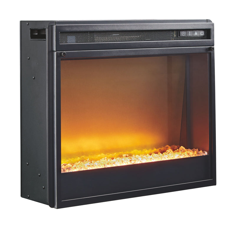 Dorrinson - TV Stand With Fireplace Insert - JaxCo Furniture