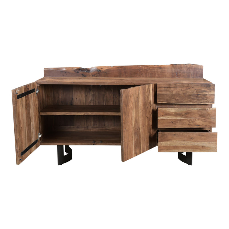 Bent - Sideboard - Smoked - JaxCo Furniture