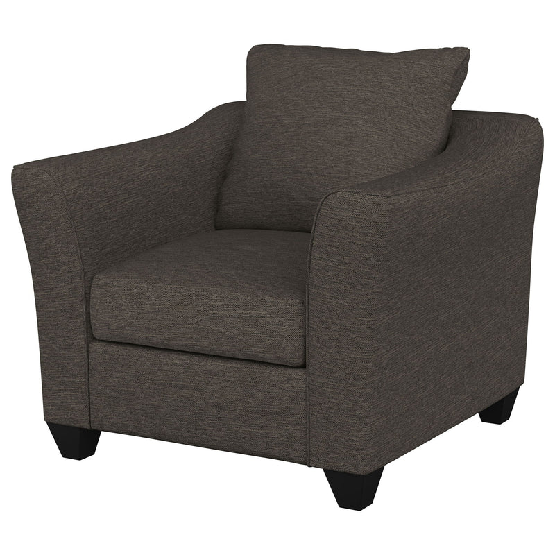 Salizar - Upholstered Flared Arm Accent Chair - JaxCo Furniture