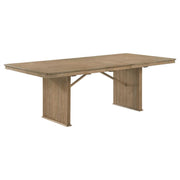 Adina - Extension Dining Table - Distressed Light Brown - JaxCo Furniture