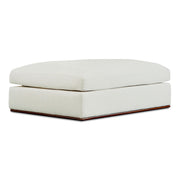Rue - Ottoman - Off White - JaxCo Furniture